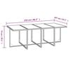9 Piece Garden Dining Set with Cushions Poly Rattan Black