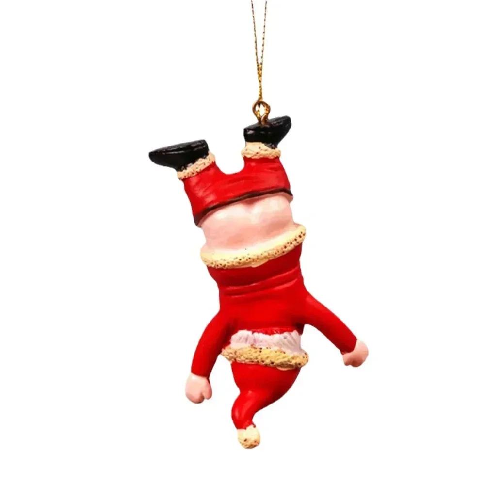 2025 Neu Weihnachtsmann Anhänger Weihnachtsbaumschmuck Weihnachtsfensterdekoration Geschenkdekoration Kleiner Anhänger Partyzubehör