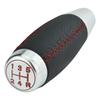 Arenbel Leather Shift Knob mt 5-Speed Long Gear Shift Handle Universal Manual Car Black