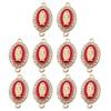 Virgin Mary Charms for Jewelry Making Enamel Mix Color Rhinestones Pendants for Jewelry Necklace Bracelet Making