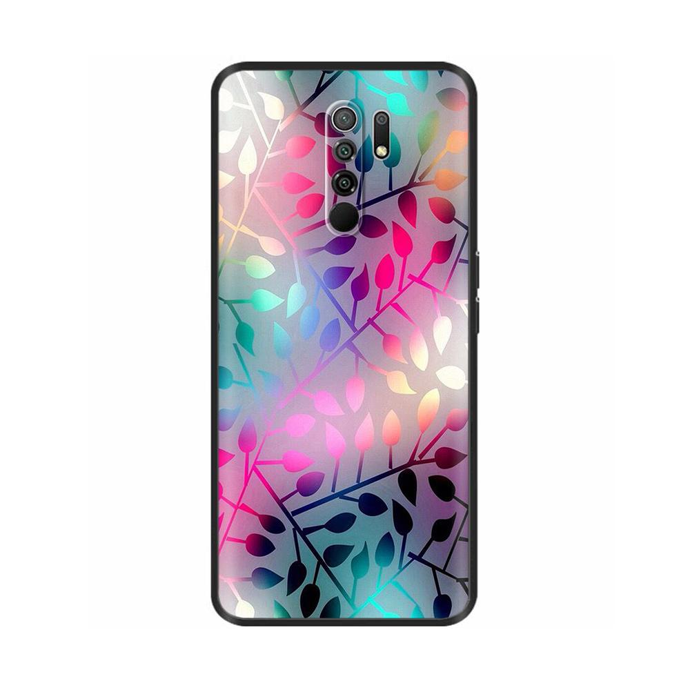 Silicon Case for Xiaomi Redmi 9 Redmi9 Case Back Cover Coque Funda Shell Soft Black TPU Cute Cartoon Phone Bag Bumper Protective