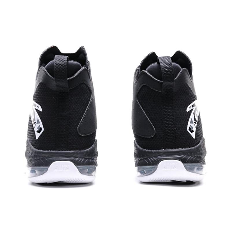 Anta Shield 1 Cushioning Anti-Slip And Wear-Resistant Low-Top Basketball Shoes Black White Sneakers 91711101-3