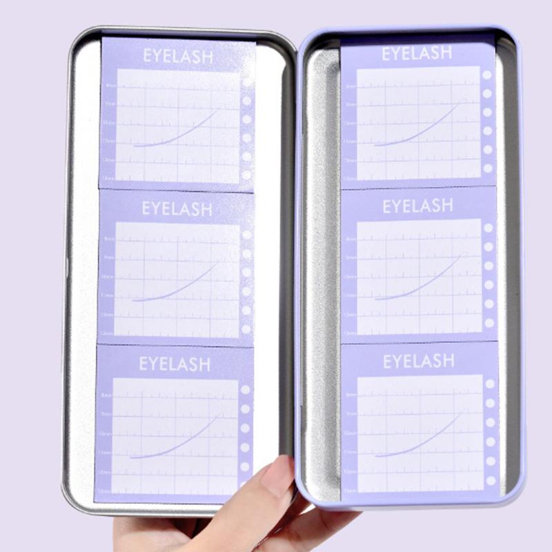 Magnetic Piece Nail Art Eyelash Extension Storage Box Makeup Eyelashes Pallet