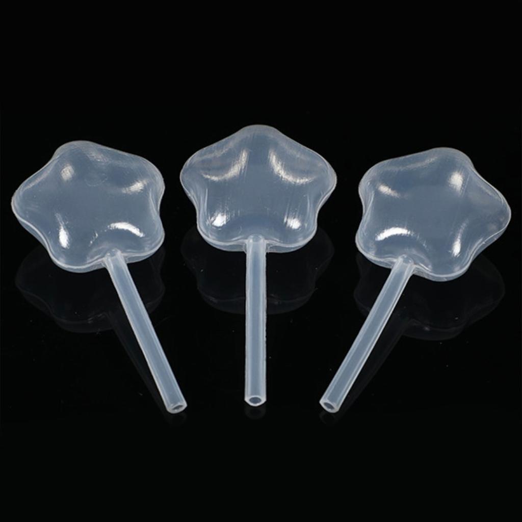 50 Pcs Sauce Droppers Small Cupcake Pipettes Mini Squeeze Transfer Pipettes Pastries Stuffed Dispenser Liquor Injectors