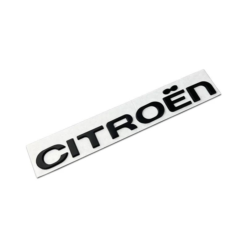 Metallplakette Auto Heckklappen-Emblem für Citroen C4 C3 C5 C1 DS3 DS5 DS4 Jumper Xsara C-Elysee Picasso Nemo Aufkleber Zubehör PR7
