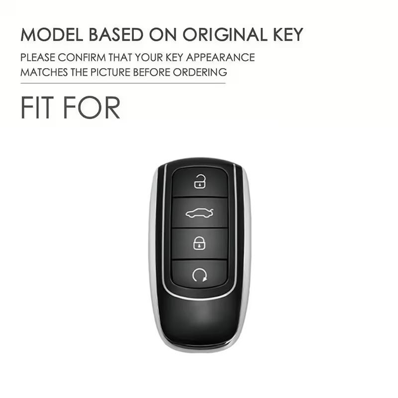 Tpu Car Key Case Cover For Chery Omoda 5 C5 Tigo 7 8 Pro Max Tigo 7 8 Plus Arrizo 5 Plus Cover Car Accessories