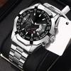 Fashion Mens Watches Shatterproof Easy Read Round Dial Luminous Wristwatch for Working and Office Wedding