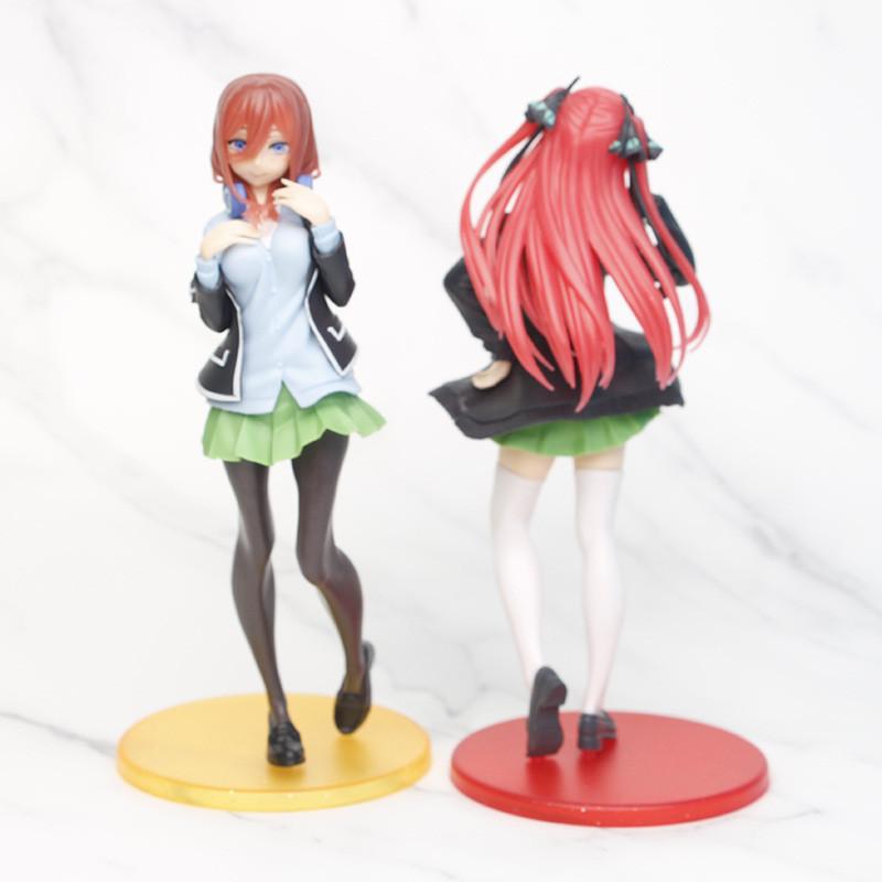Exquisite Quintessential Quintuplets Model Figurine Collection Stunning Bride Anime Display Pvc