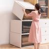 Modular Drawer Storage Box Set Clothes Organizing Bedroom Closet Non-Assembly PP Plastic Organizer Bin
