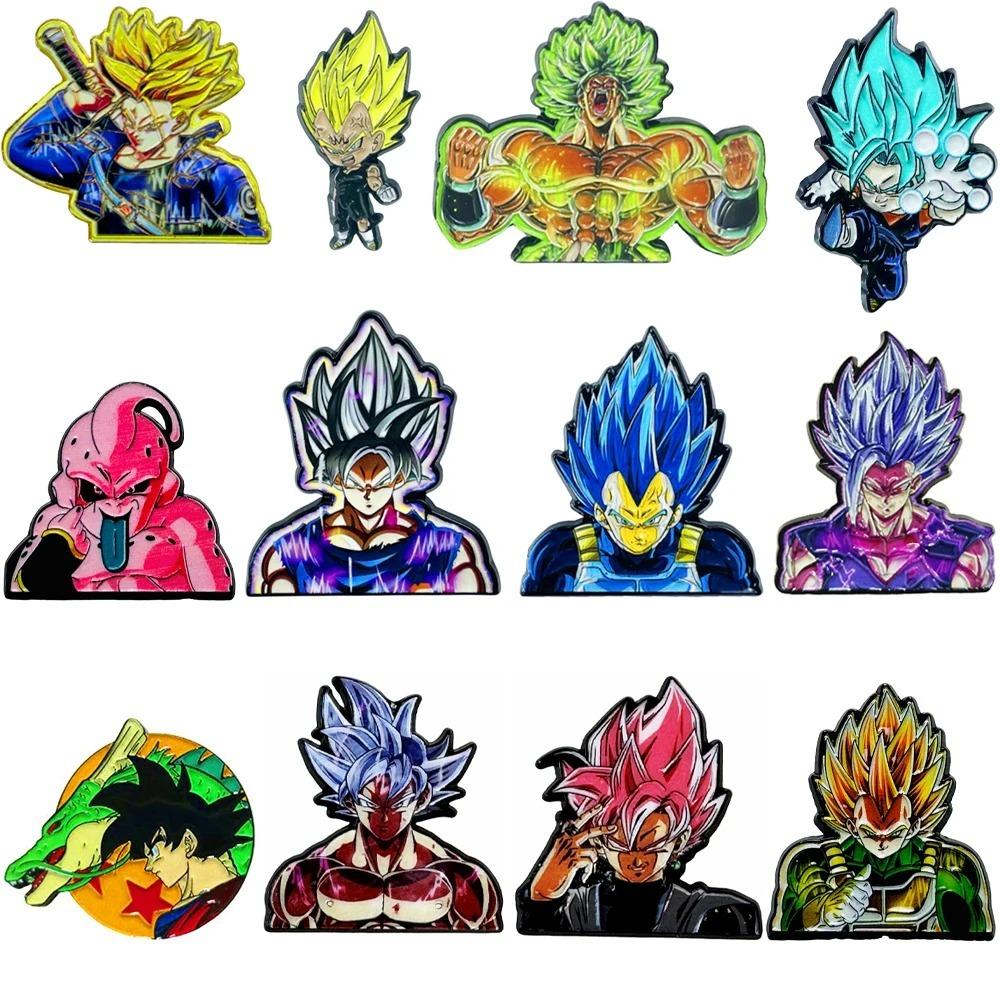 Anime series Lapel Pins for Backpacks Anime Brooches for Women Enamel Pin Fashion Jewelry Accessories Friends Gift Cloth Denim