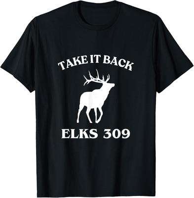 Grąžinkite tai Elks 309 Marškinėliai
