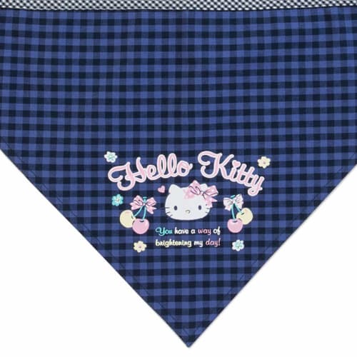 Sanrio Hello Kitty Kids Apron with Triangle Sling (Check) 110cm