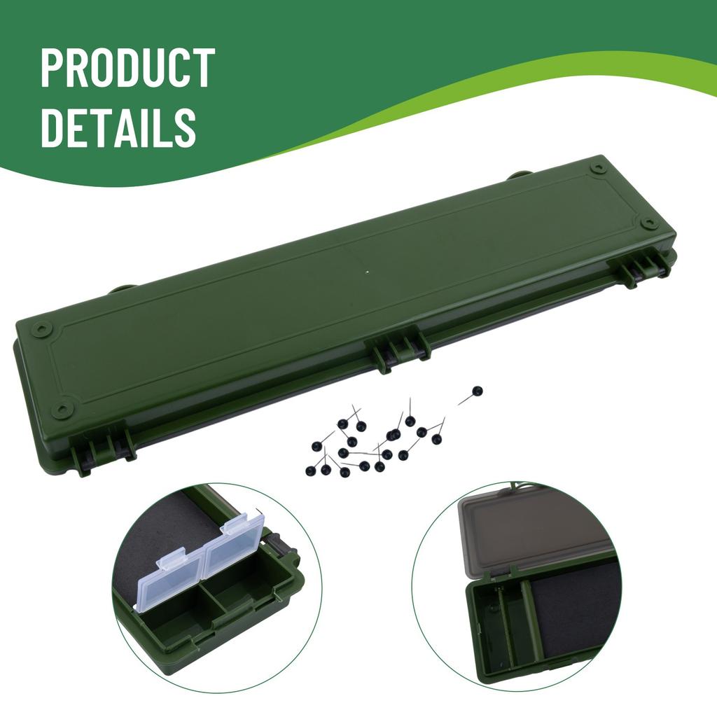 Carp Rig Box Tackle Box Tackle Box Waterproof Dustproof Portable High Quality