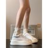National tide style embroidered board shoes women's 2 new McQueen white shoes women's Chinese sports heightening single shoe tide