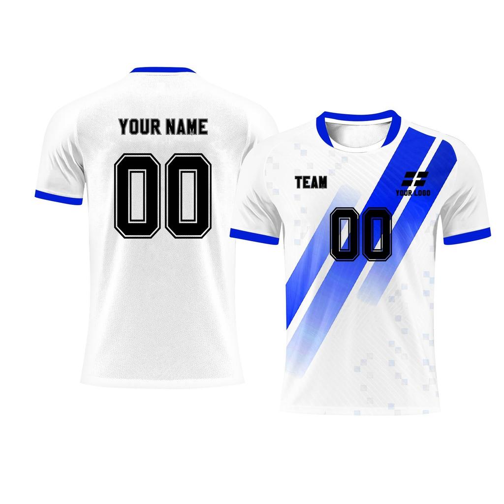 Personalised Tops Shirts Mens Girls With Name Number Custom Football Jerseys For Boys Training Suit