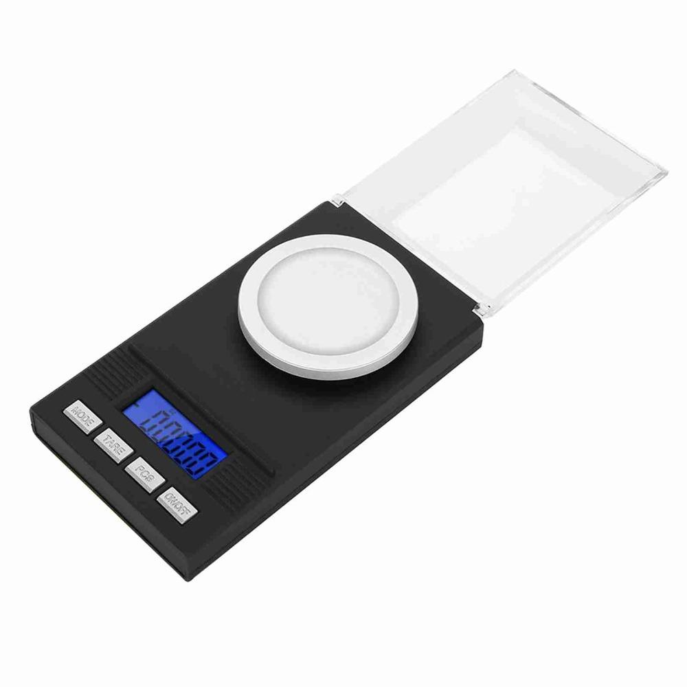 

LED Digital Display Pocket Jewelry Scale Portable Design 0.001g Precision High Accuracy Scale Calibration Weights