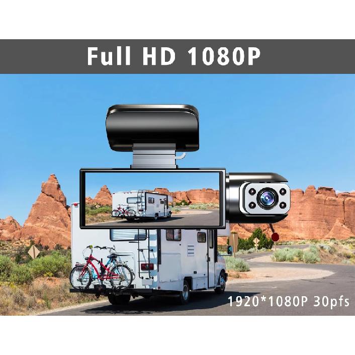 Dual Lens Dash Cam Car DVR FHD 1920*1080P Dash Camera Cabin Dashcam Vehicle Video Drive Recorder Interior Mini Dvrs Black Box