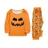 Print Cute Family Set Pajamas, Home Clothes, Family Set Long Sleeve Top Pants Set