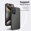 Samsung A Series (A52, M56, A05) Carbon Fiber Leather Texture Case with Full Lens and Drop Protection, Magsafe Compatible.