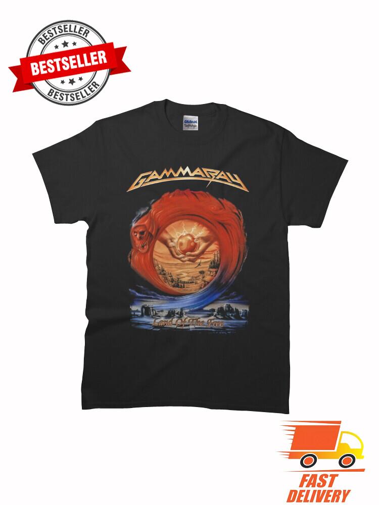New Limited Gamma Ray - Land of the Free Classic MAN WOMAN T-Shirt Size S to 5XL M