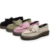 Velvet Women's Leather Low-top Small Leather Shoes Women's Fashion Student Round Head Casual