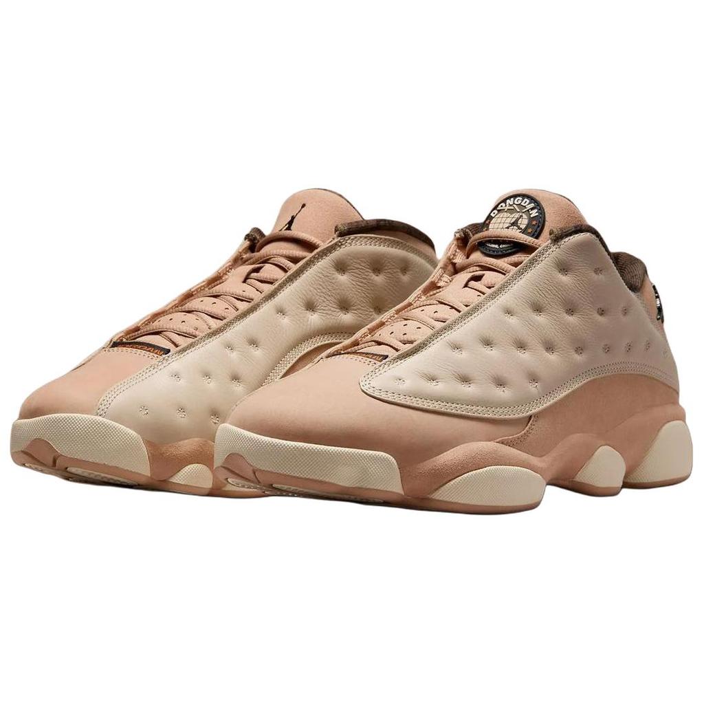 Air Jordan 13 Retro Low Dongdan Haferflocken Off Noir Hanf Kokosmilch Monarch Mittleres Olivgrün HV6922-100