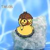 Cartoon Duckling Badge Animal Jewelry Alloy Brooch Hat Scarf Bag Lapel Decoration Pin Birthday Graduation Christmas Gift