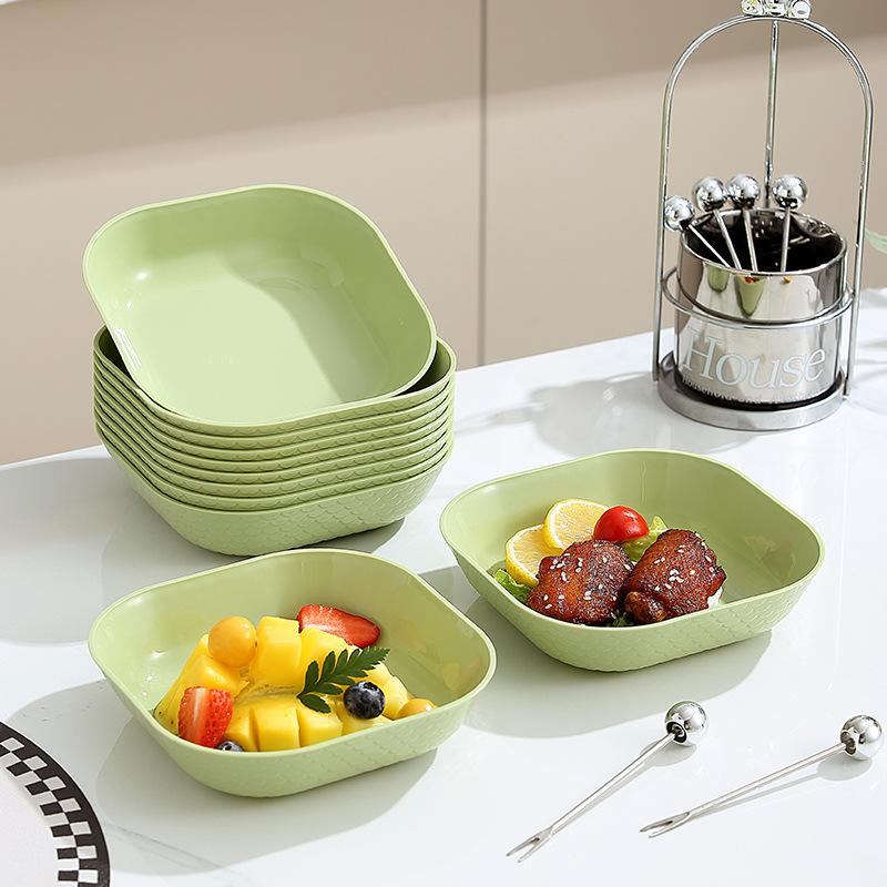 Fruit Plate Household Living Room Coffee Table Dried Fruit Snacks Display Plate Housewarming New Residence Melon Seeds Tea Dessert Cake Snack Plate