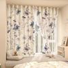 No Punching Velcro Blackout Curtains Pasted Dormitory Bay Windows Opaque Rental Gauze Finished Products