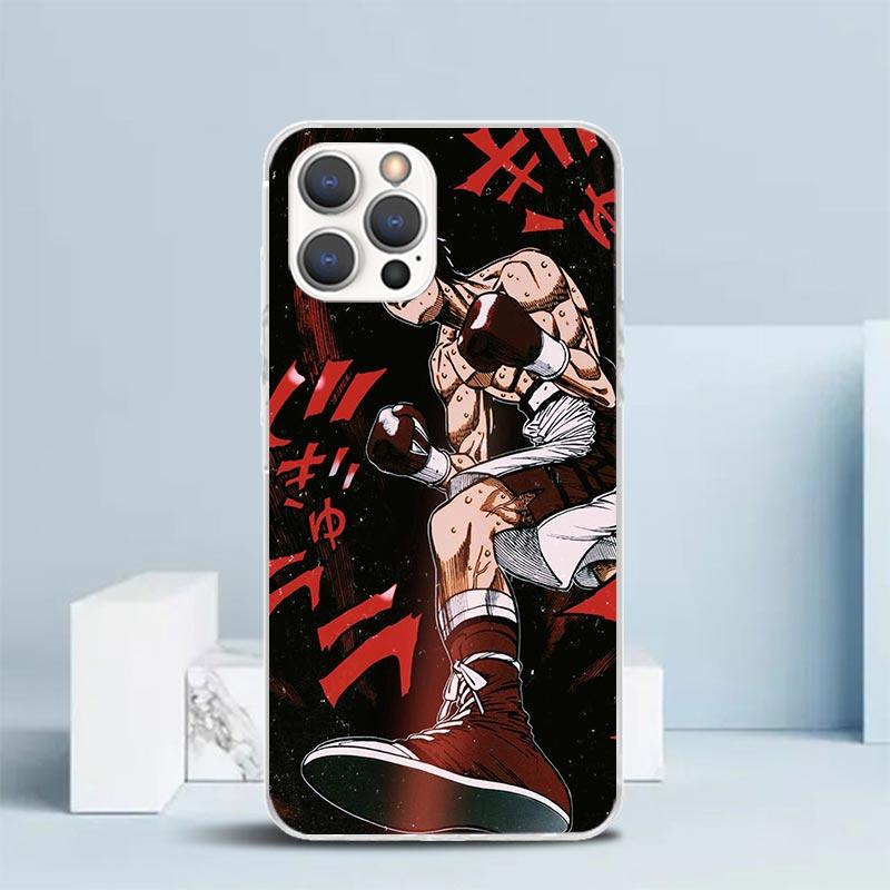 Hajime No Ippo Comics Soft Cover for iPhone 16 17 Air 15 14 Pro Max 16E Phone Case 13 Mini 12 11 7 SE 8 Print Pattern Fit Cases