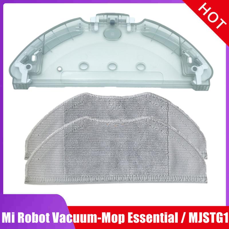 2 w 1 Zbiornik na wodę Pojemnik na kurz Filtr Mop Nakładka Mop Uchwyt Akcesoria do XiaoMi Mijia G1 MJSTG1 Robot Odkurzacz-Mop Niezbędne Części Zamienne
