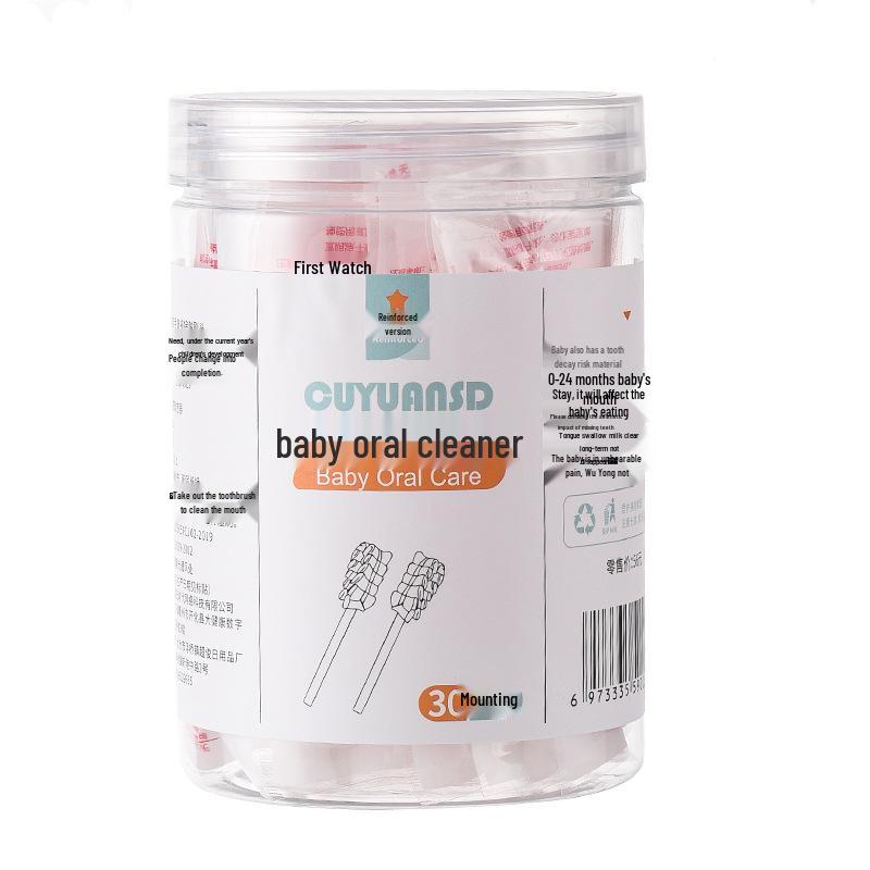 Newborn Baby Oral Cleaner & Soft Bristle Toothbrush Set