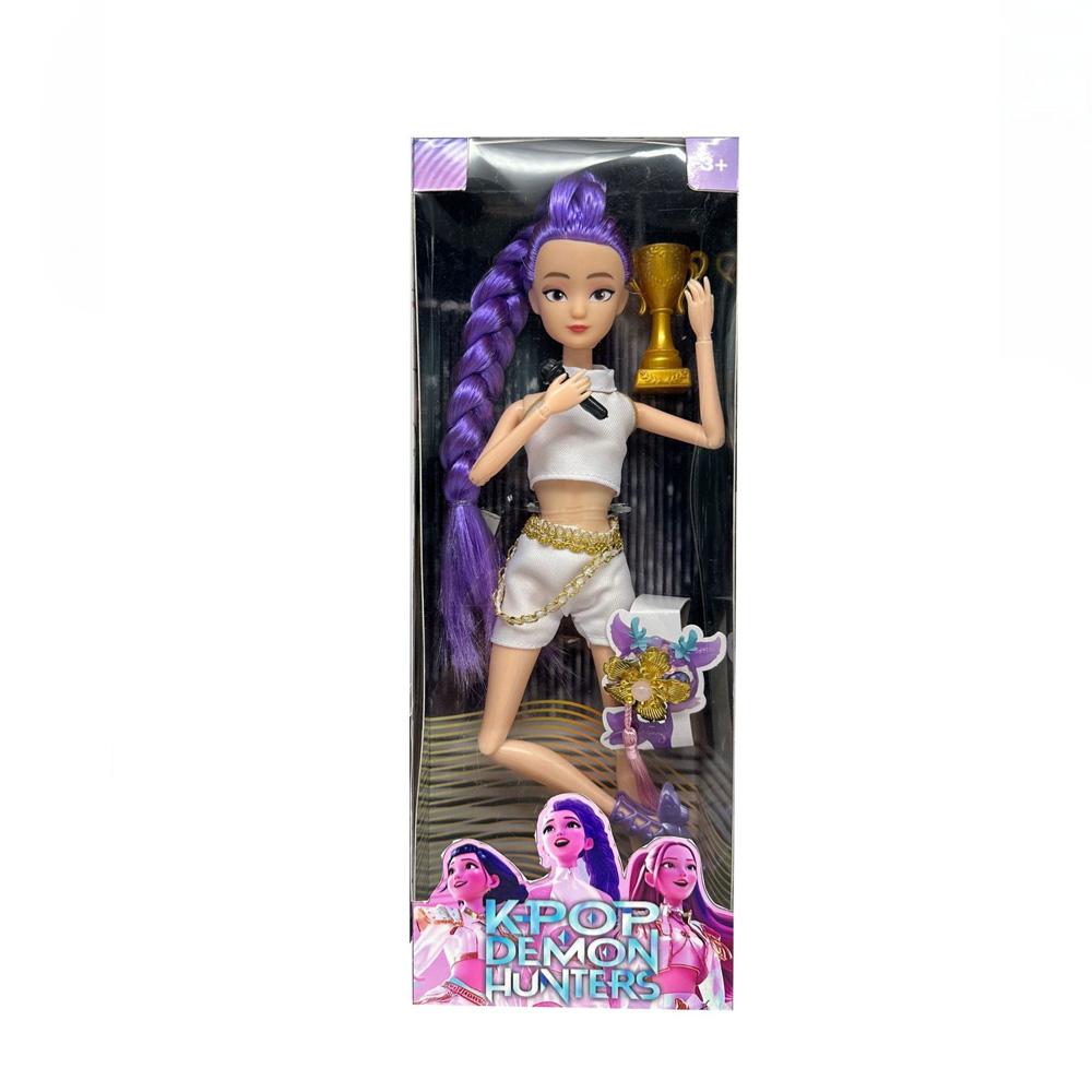 2026  Anime KPop Demon Hunters Doll Vinyl Toy Rumi Mira Zoi Character Vinyl Mask Figurine Birthday Christmas Gift Fan Club Gifts