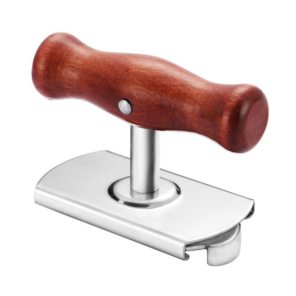 

Регулируемый Открыватель для Крышек с Трещинами Деревянная Ручка Сниматель Крышек Открывашка для Банки для Крышек Бутылок и Баннок 30-130 мм