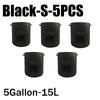 3Styles Felt Plant Grow Bags Nonwoven Fabric Garden Potato Pot Greenhouse Vegetable Growing Bags Moisturizing Vertical Tools