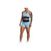 Under Armour Color Block Slim Fit Sleeveless Tank Top Women tops Light-Blue 1379153-490
