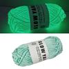 1 Roll Knitting Yarn Glow in The Dark Multiple Colour Anti-fade Soft Solid Color DIY Multi-colors Hand Making Luminous Fine Yarn Household Supplies