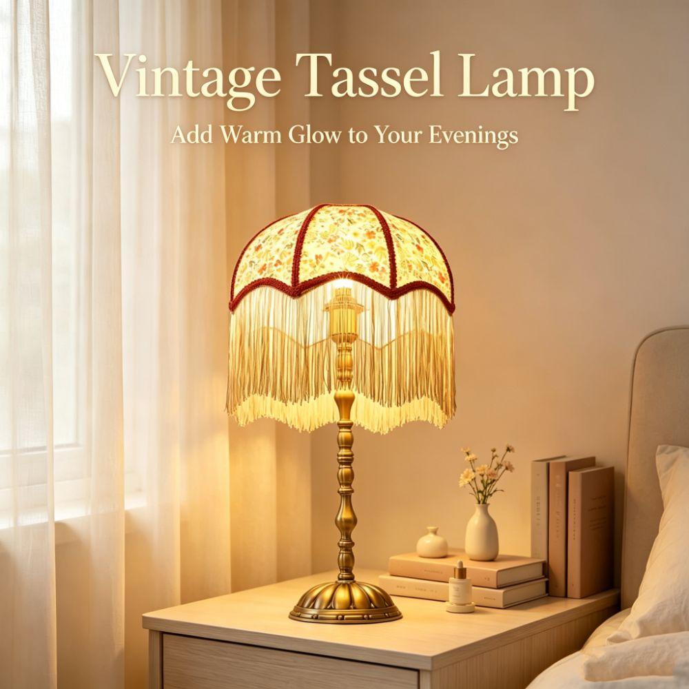 Vintage Style Fabric Lampshade European-style 20CM 25CM 30CM Retro Lampshade Floor Lamp