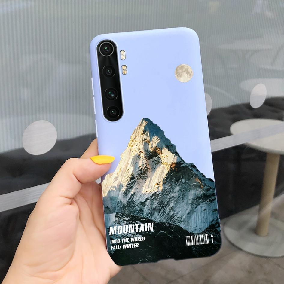 For Xiaomi Mi Note 10 Lite Case 6.47" Fashion Cute Girls Painted Soft TPU Cover For Xiaomi Note 10 Lite MiNote10 Lite Phone Case