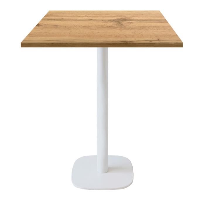 Table mange-debout - Armor - Ronde - 70 x 70 cm - Bois hydrofuge - 2/3 places