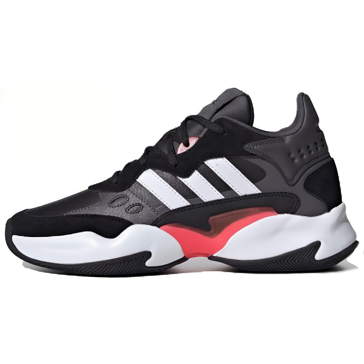 adidas neo Streetspirit 2.0 Black Whtie Orange Men s EH2838 EU 44