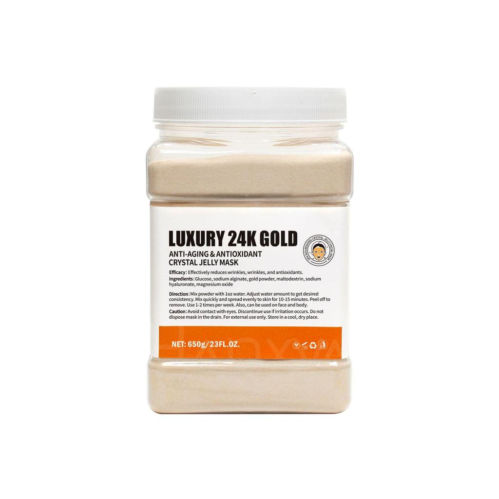 All Natural English Rose Petal Soft Mask Powder - 650g Crystal Jelly Moisturizing Formula