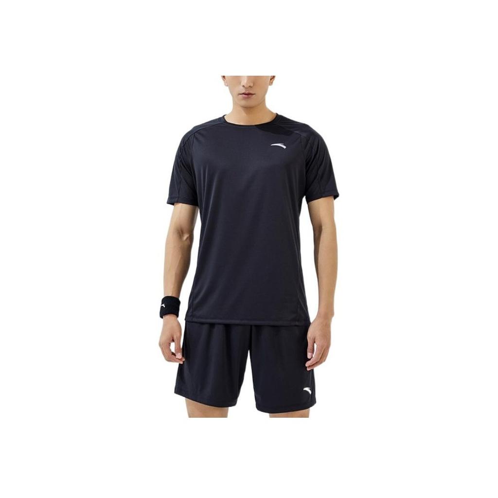 Anta SS22 Breathable Running Training Quick-Dry Shorts Casual Sports Set Men shorts Black 952222201-4