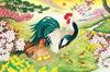 1000 Piece Jigsaw Puzzle Good Luck Golden Rooster (50x75cm)
