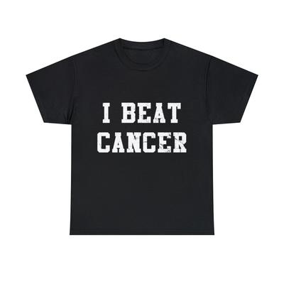 Camiseta Gráfica Vencí al Cáncer, Tallas S-5XL