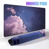 Escaping puffy clouds Sky Desk Mat Offices Accessories Cloud Aesthetics Large Mousepad Rubber Office PC Pad Extended Mouse Mat
