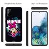 Hülle für iPhone 16 15 14 Xiaomi Redmi Note 13 12 11 Pro Max X 10 9 XR Samsung Galaxy S24 S23 OPPO Huawei Minnie Fashion Mickey Süße Maus Handyhülle