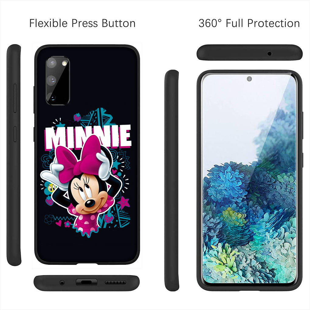 Husa pentru iPhone 16 15 14 Xiaomi Redmi Note 13 12 11 Pro Max X 10 9 XR Samsung Galaxy S24 S23 OPPO Huawei Minnie Fashion Mickey Cute Mouse Husa telefon