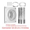 Dryer Vent Connector Kit Accessories Easy To Clean Part Duct