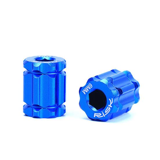 Radfahren MTB Rennrad Fahrrad Aluminium Legierung Offset Ring Kurbel Kappe Entfernung Werkzeug